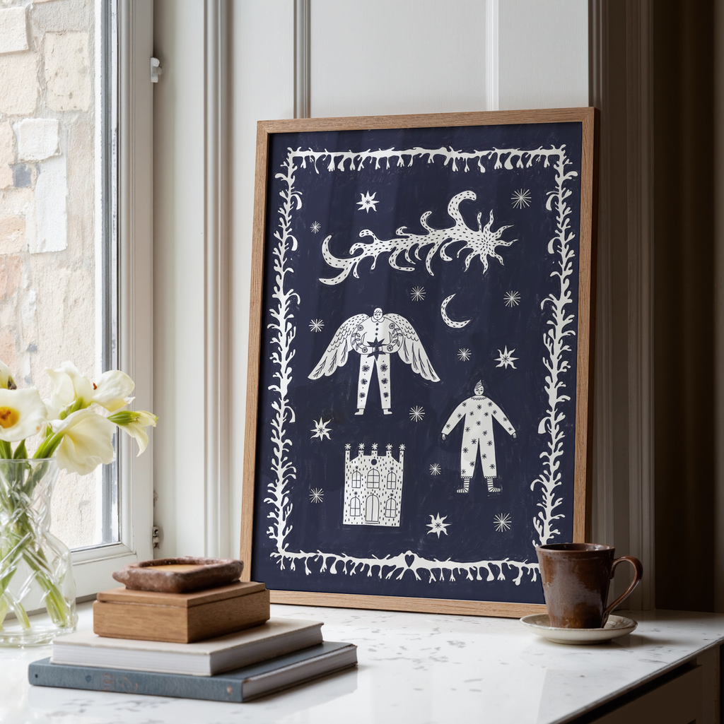 Folk Mythology Print de Artă