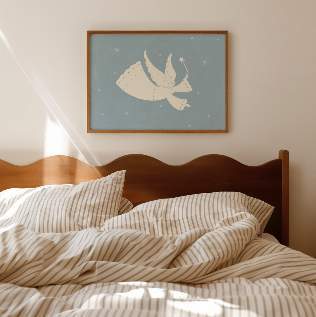 Flying Angel Print de Artă