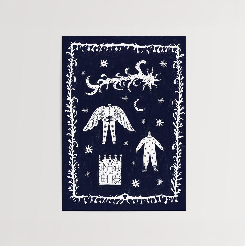 Folk Mythology Print de Artă