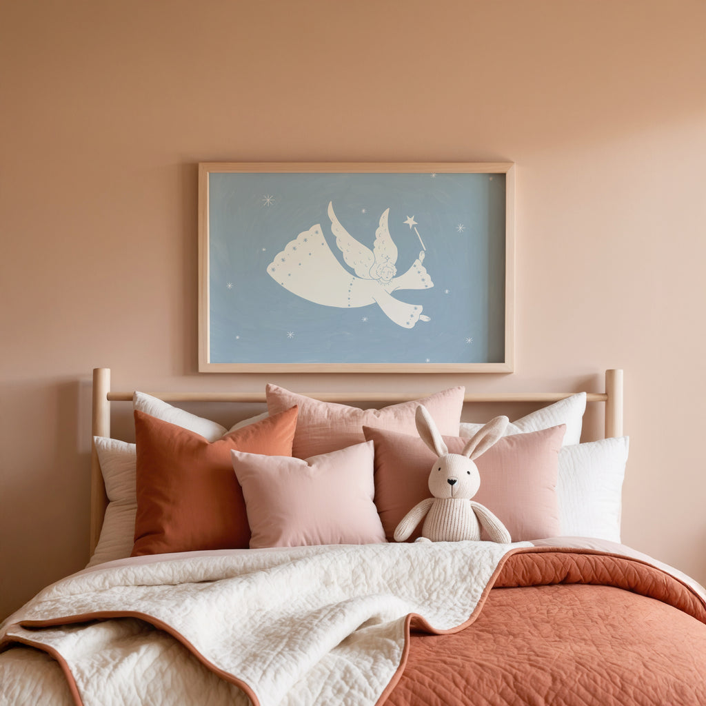 Flying Angel Print de Artă