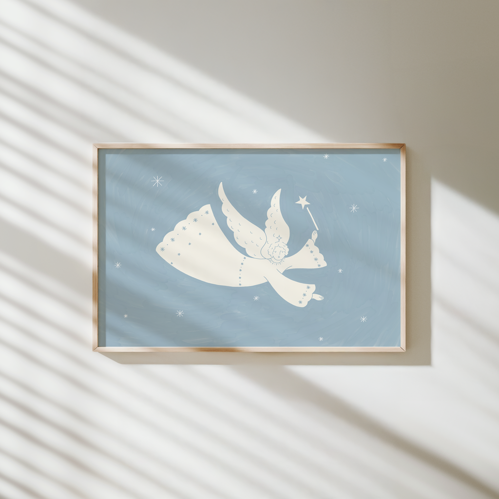 Flying Angel Print de Artă