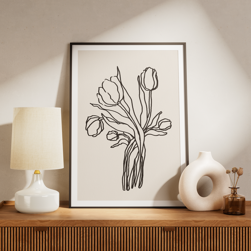 Lalele Art Print de Artă