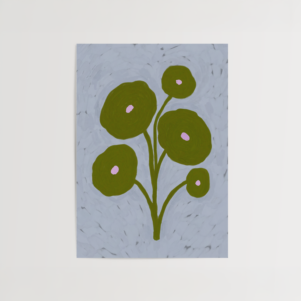 Bujori Print de Artă