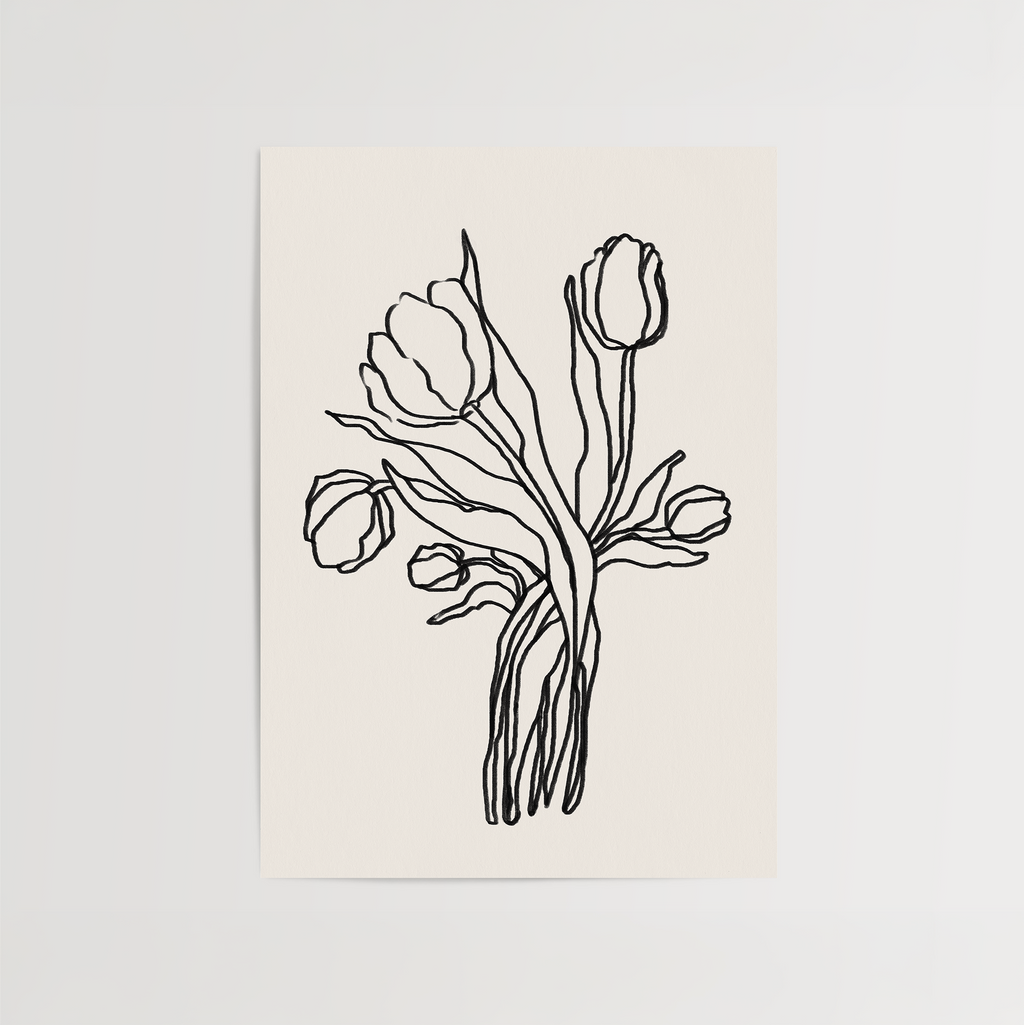 Lalele Art Print de Artă