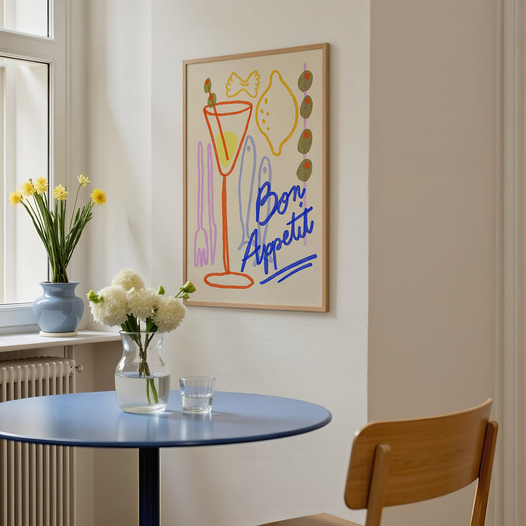 Bon Appetit! Print de Artă