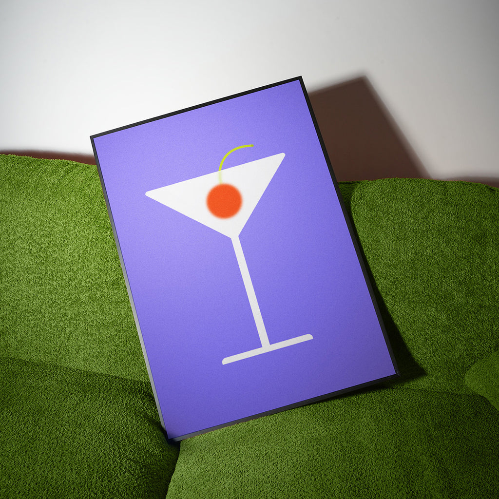 Cherry Cocktail Print de Artă