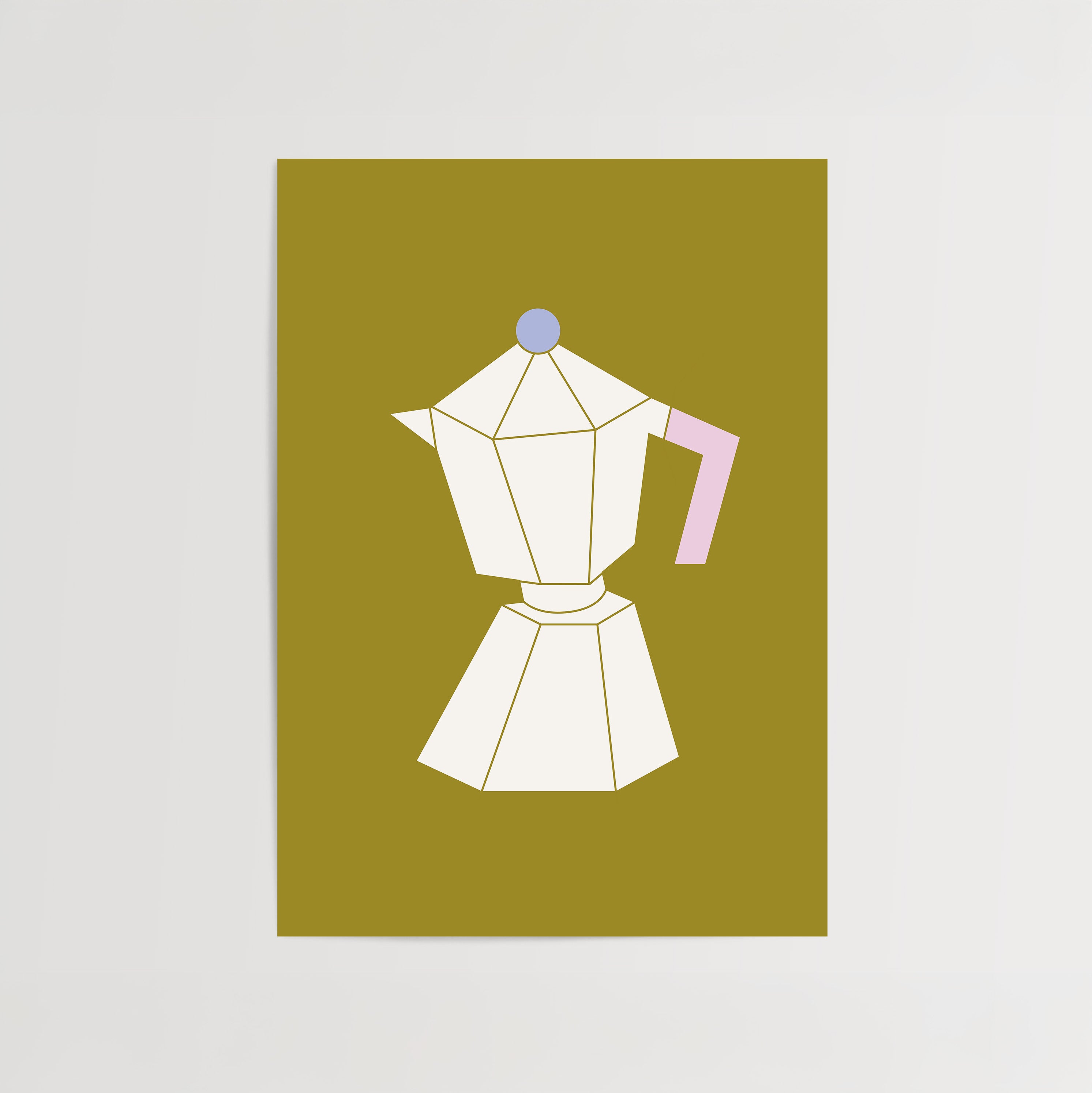 Italian Coffee Print de Artă