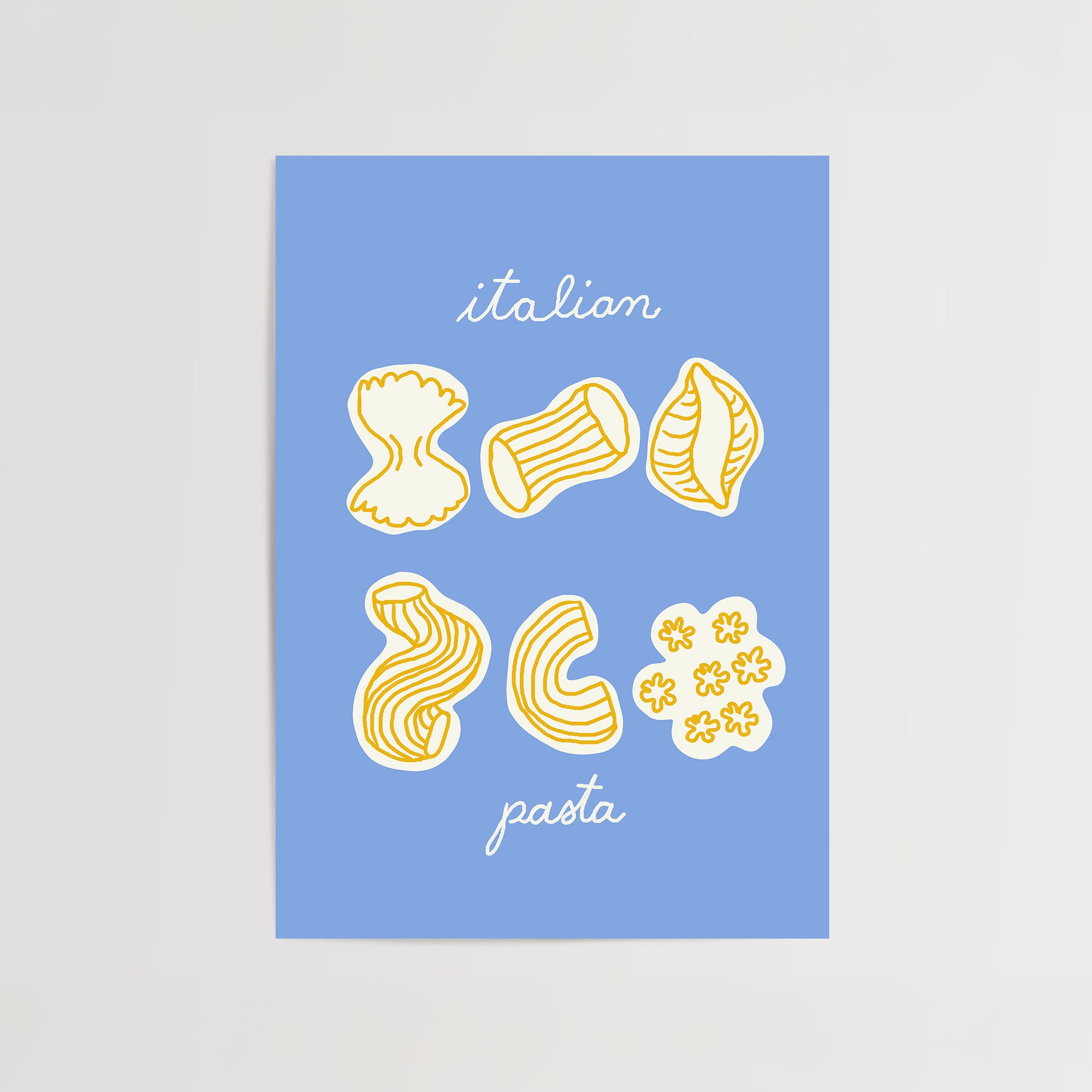 Italian Pasta Print de Artă