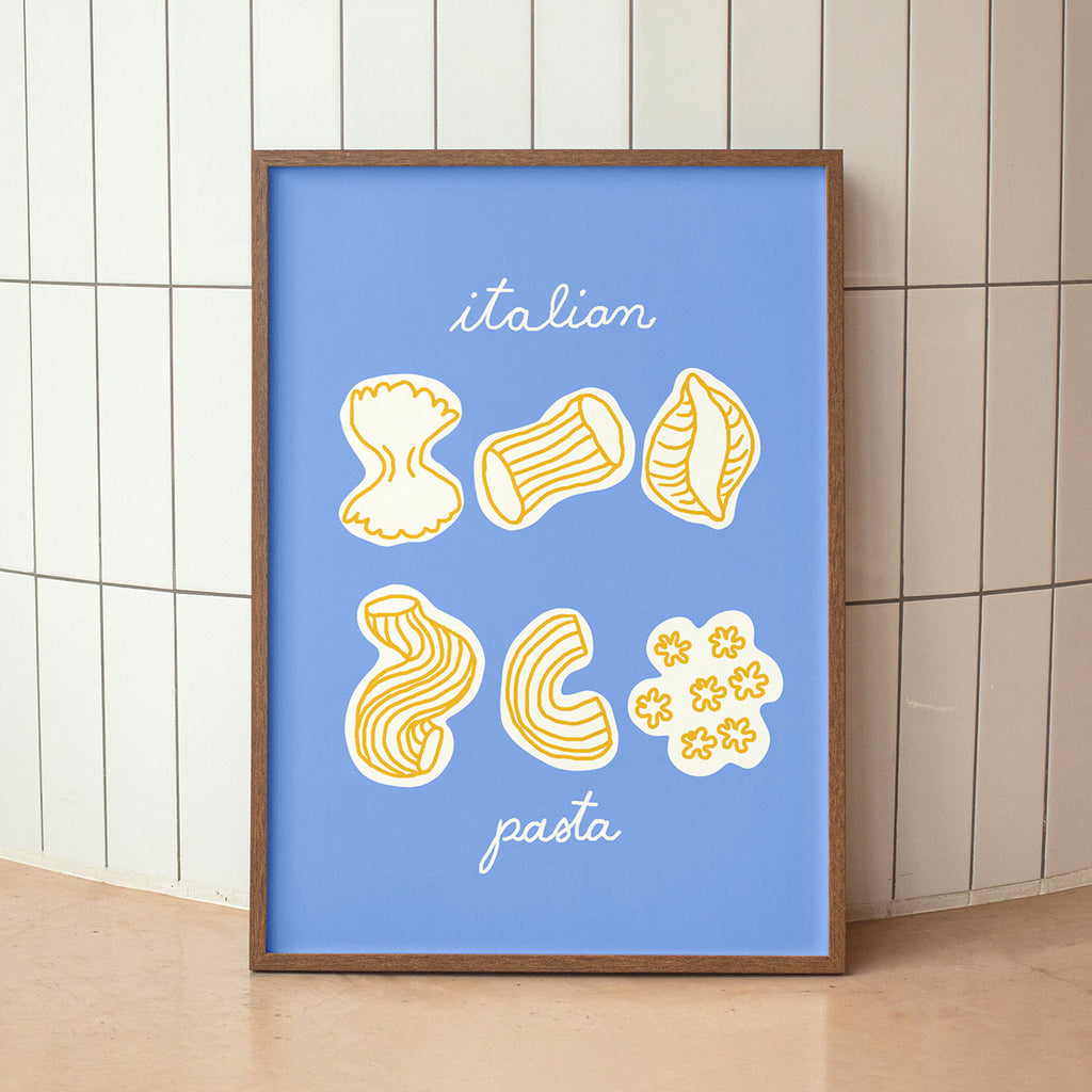 Italian Pasta Print de Artă