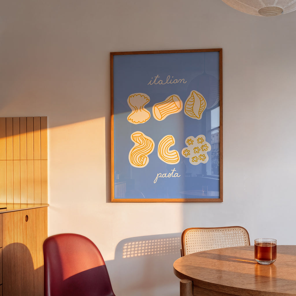 Italian Pasta Print de Artă