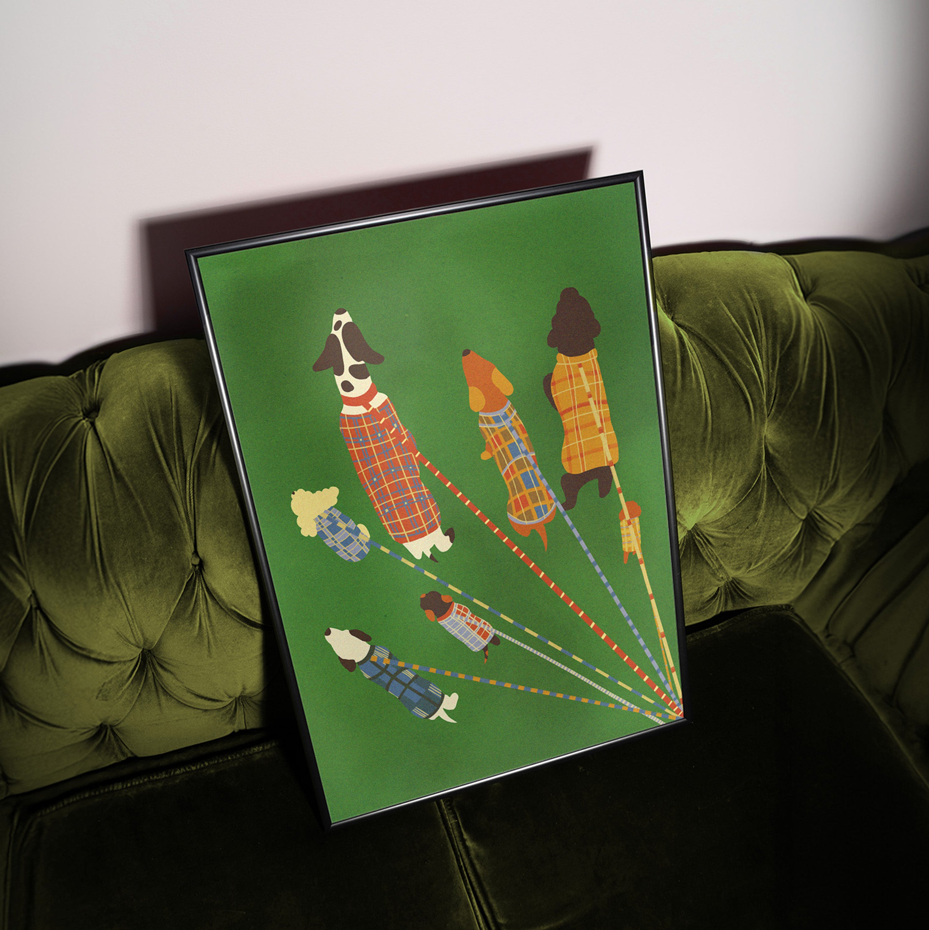 Plimbare în Parc Print de Artă