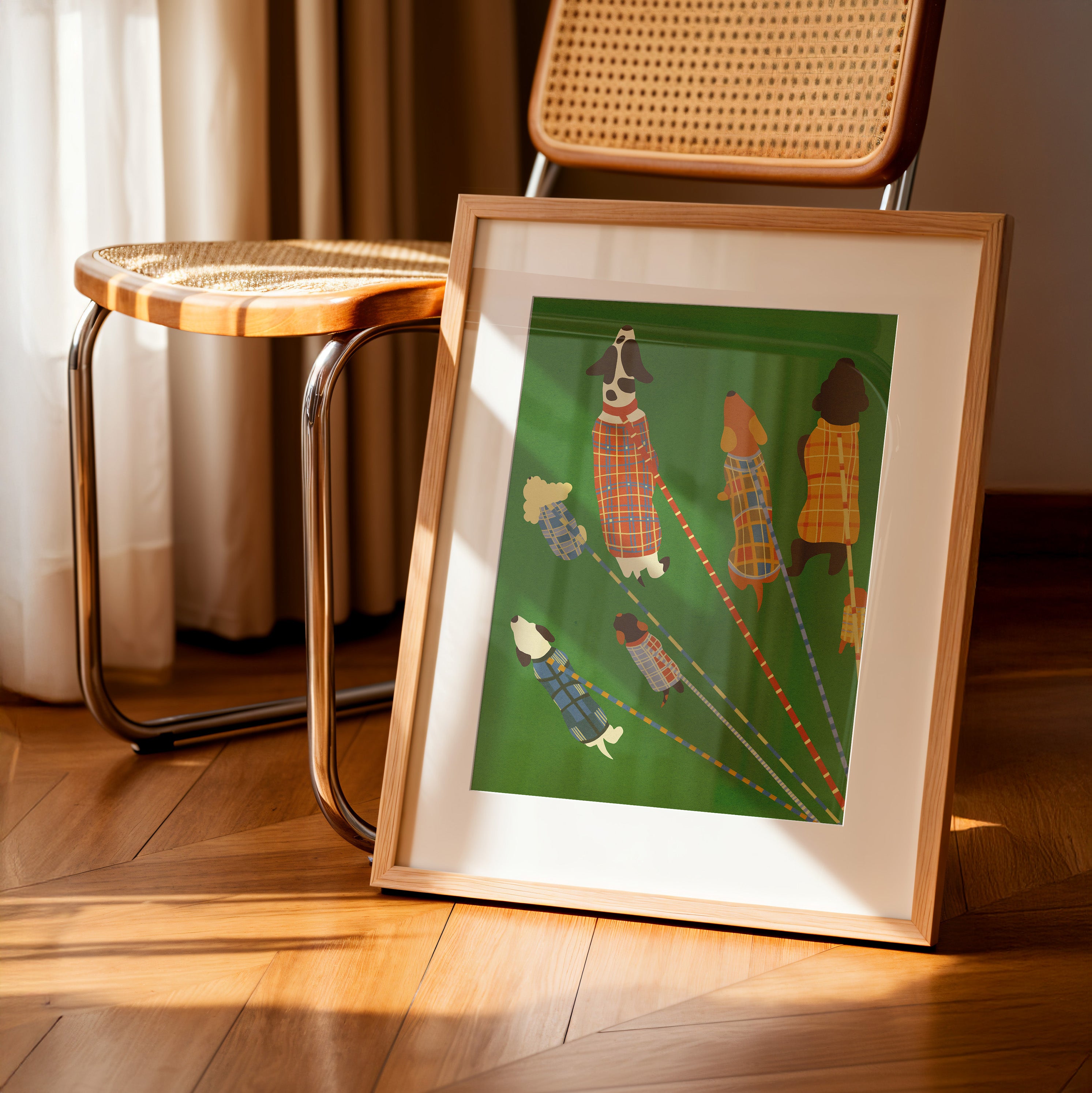 Plimbare în Parc Print de Artă