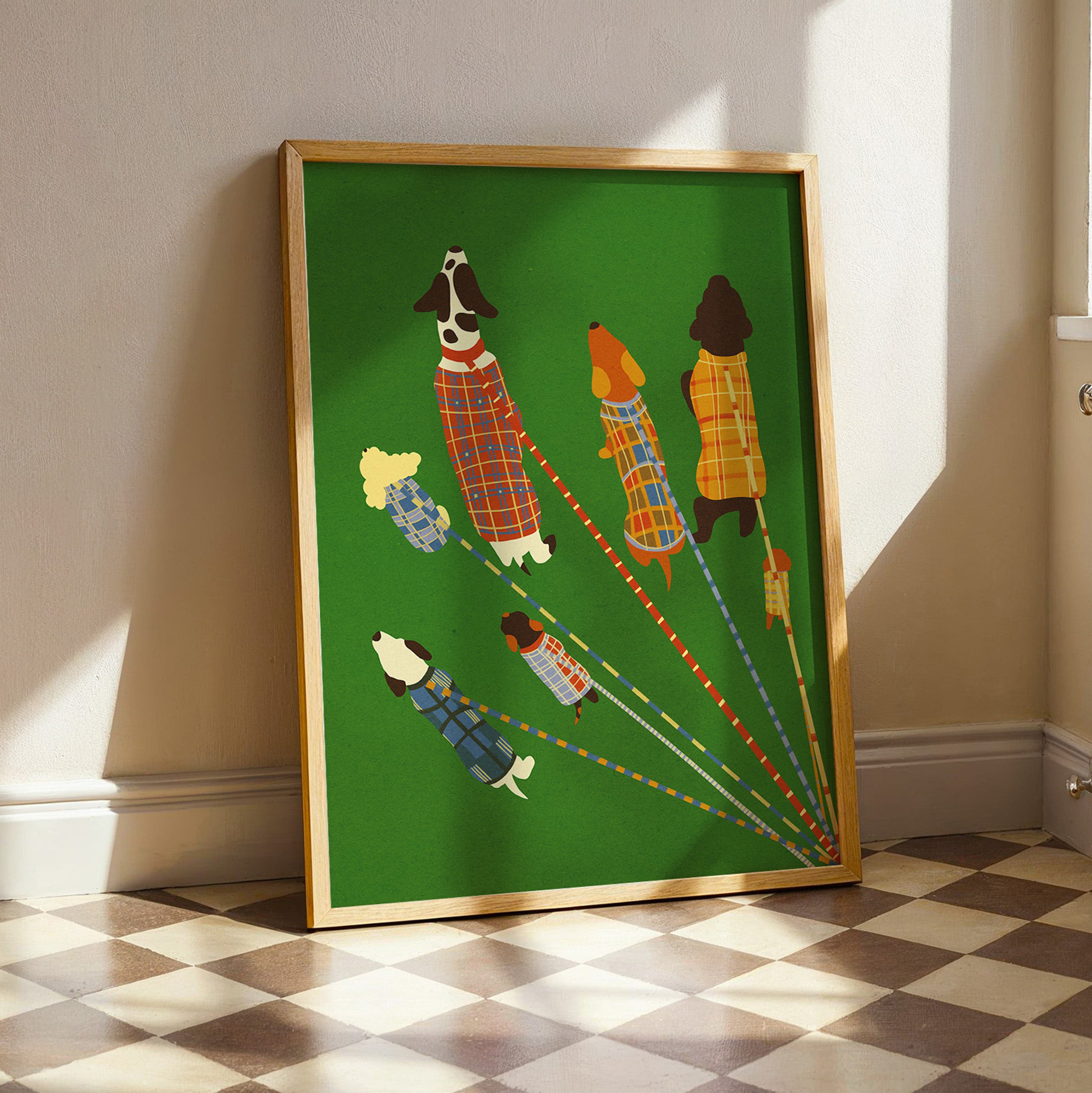 Plimbare în Parc Print de Artă