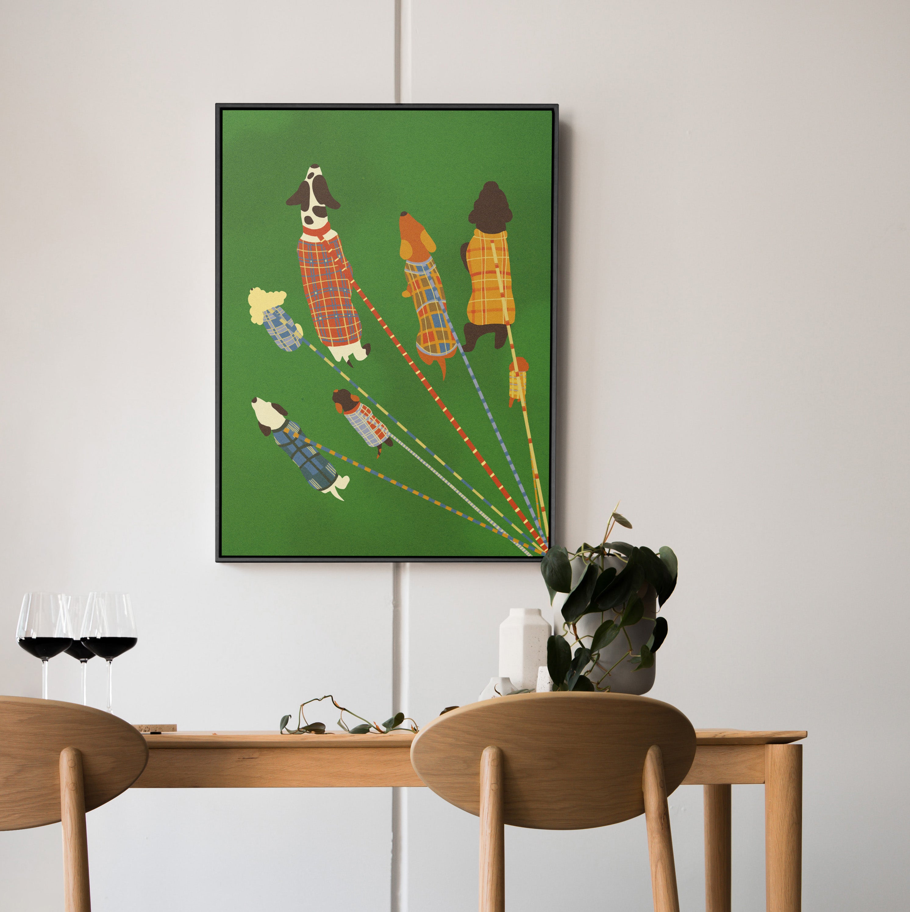 Plimbare în Parc Print de Artă