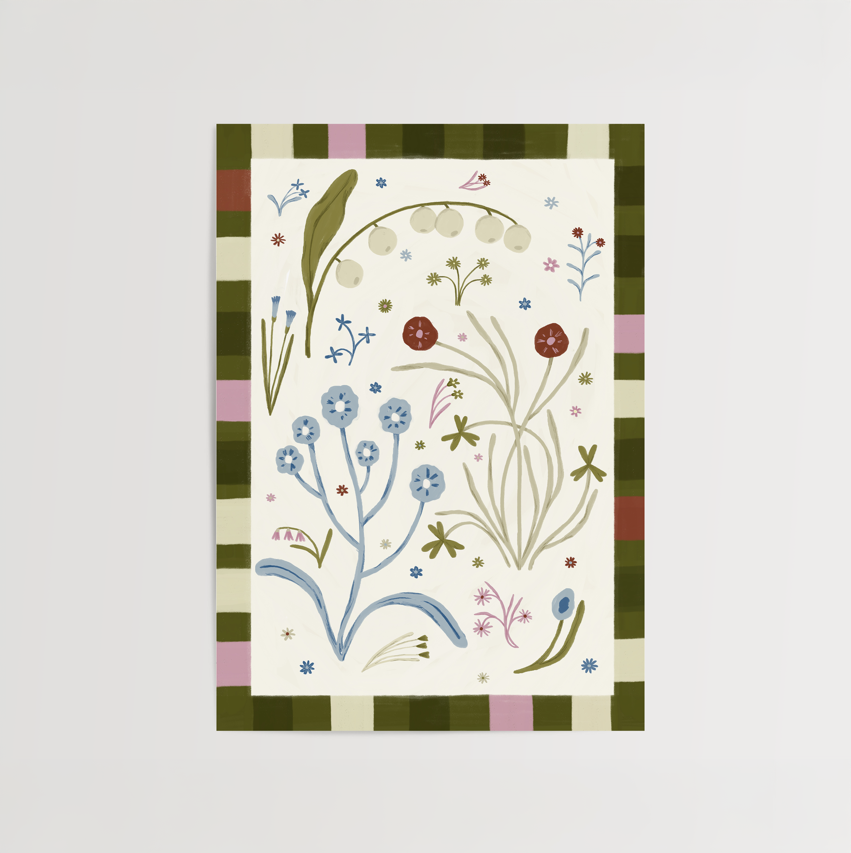 Wild Flowers I Print de Artă