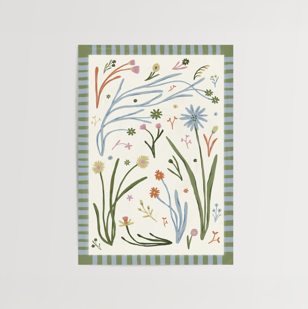 Wild Flowers II Print de Artă