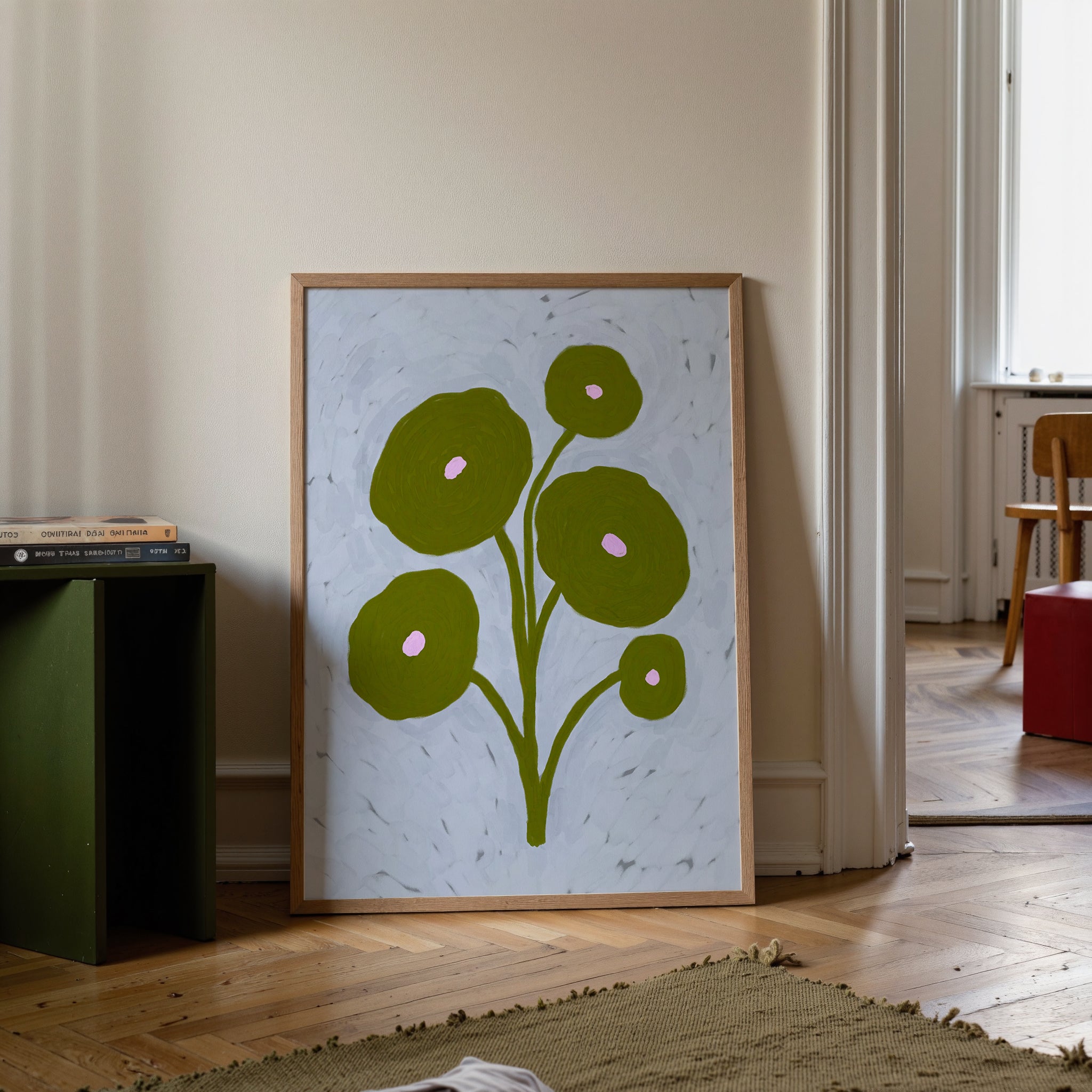 Bujori Print de Artă